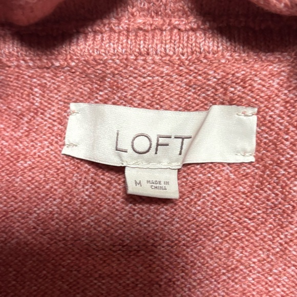 LOFT Pink Knit Sweater - Picture 2 of 2
